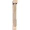 Ekena Millwork Traditional Block Smooth Bracket w/ Offset Brace, Douglas Fir, 5 1/2"W x 36"D x 40"H BKT0604X36X40TRA05SDF - alternate 2